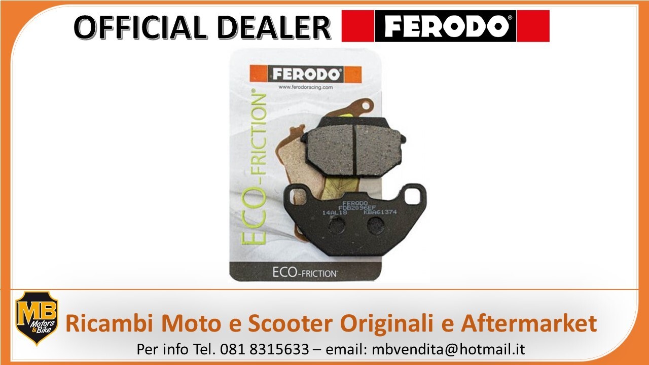 PASTIGLIE FRENO ANTERIORE KYMCO AGILITY 200 R16 2012 2013 FERODO QUALITY
