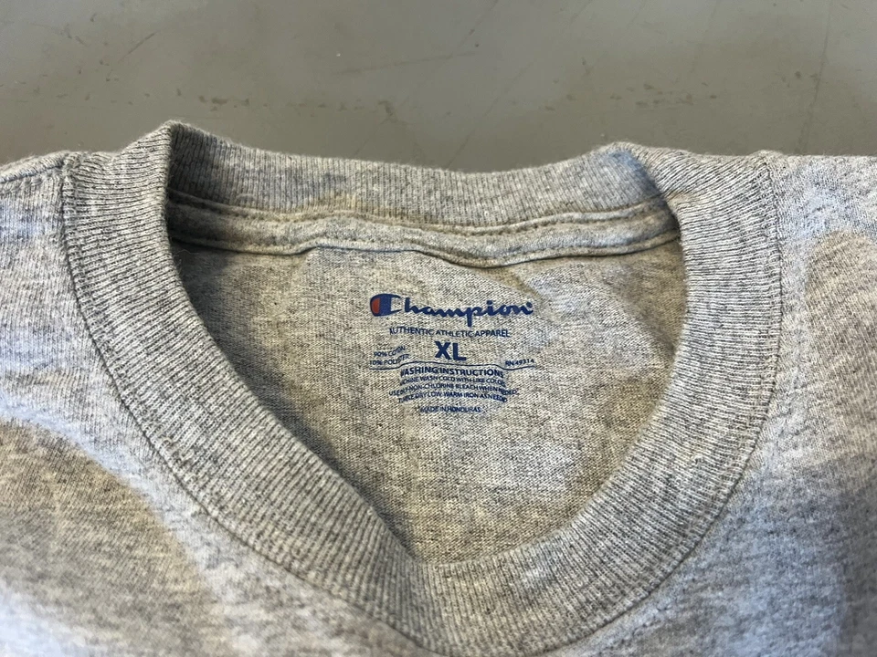 Футболка чемпиона Princeton Tigers бейсбольная серая размер XL - Изображение 4 из 4