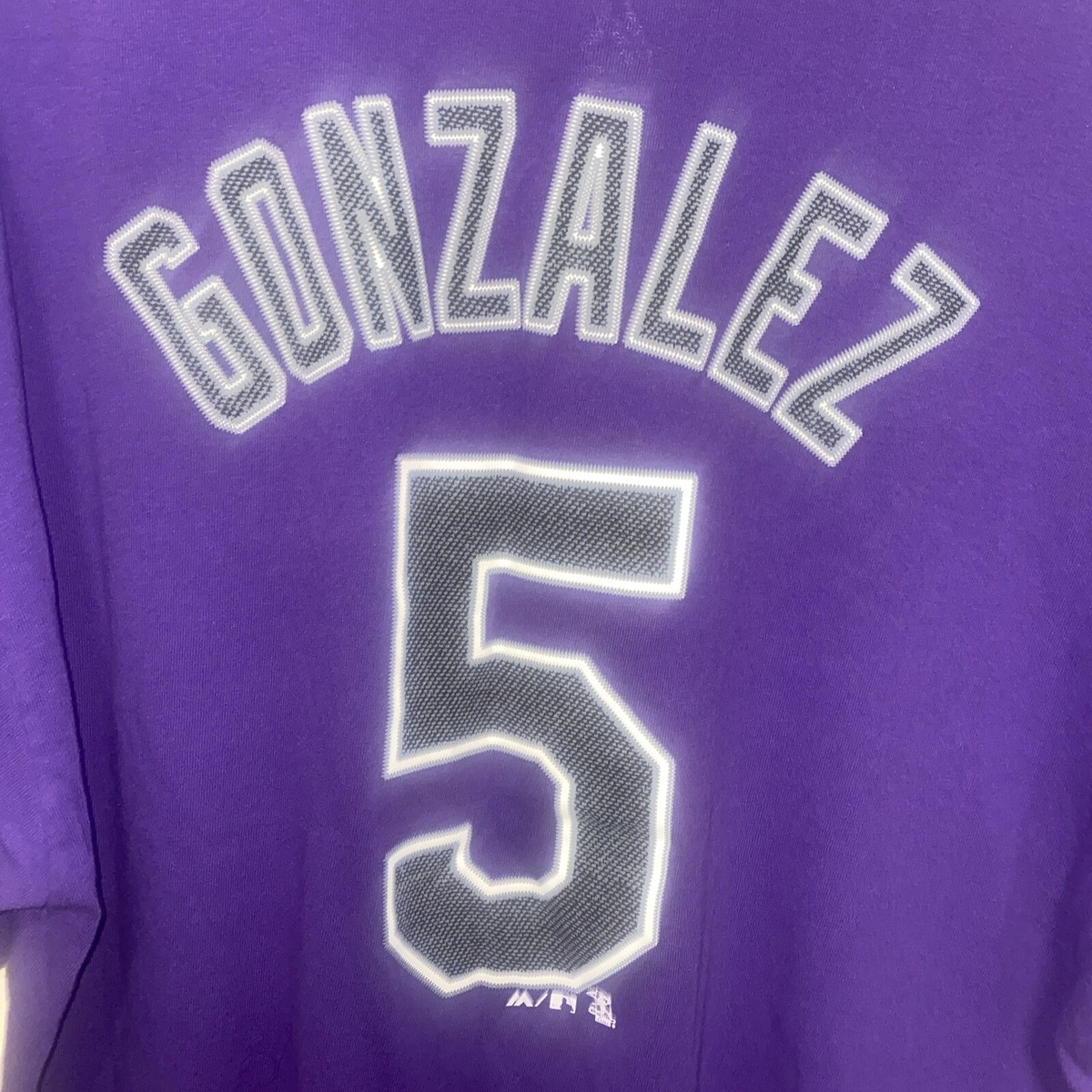 コロラドロッキーズ ゴンザレス ユニフォーム MLB MLB Mens Colorado Rockies Carlos Gonzalez Purple Short