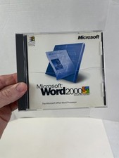 Microsoft Word 2000 Upgrade w/Product Key CD-ROM Software