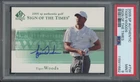 New Listing2005 SP Authentic Sign Of The Times Tiger Woods Auto Mint PSA 9