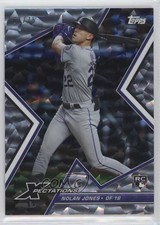 2023 Topps Xpectations Crackle Foil 61/75 Nolan Jones #25 7c5