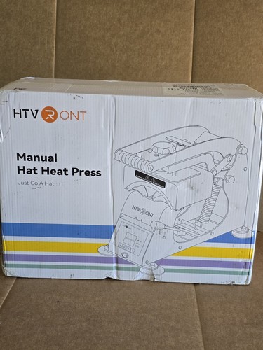 HTVRONT 2 in 1 Hut Hitze Presse Maschine Manuelle Kappe Hitzepresse Sublimation für Kappe - Bild 2 von 5