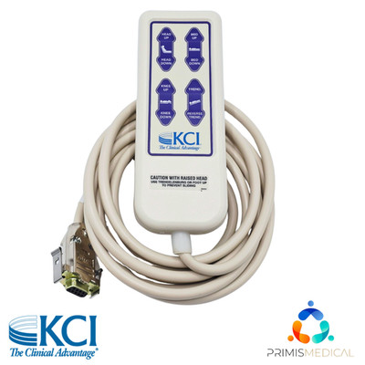KCI Hospital Bed Hand Control Pendant Remote Head, Bed, Knee, Trend Adjust