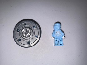 LEGO Ninjago NRG Zane Minifigure Set 9590 NO CARDS OR ORIGINAL PACKAGING