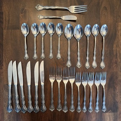 Noritake ノリタケ カトラリーテーブルフォーク Sylvia s-l400.jpg