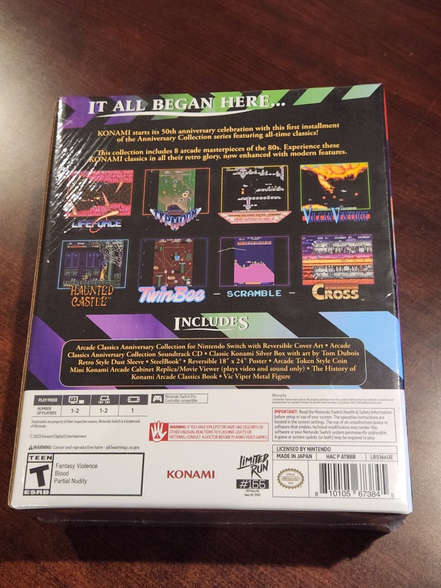 Nintendo Switch Arcade Classics Anniversary Collection KonamiArcadeclassics_MockUp_Ma
