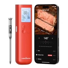 Smart Bluetooth Wireless Meat Thermometer Standalone Base Display