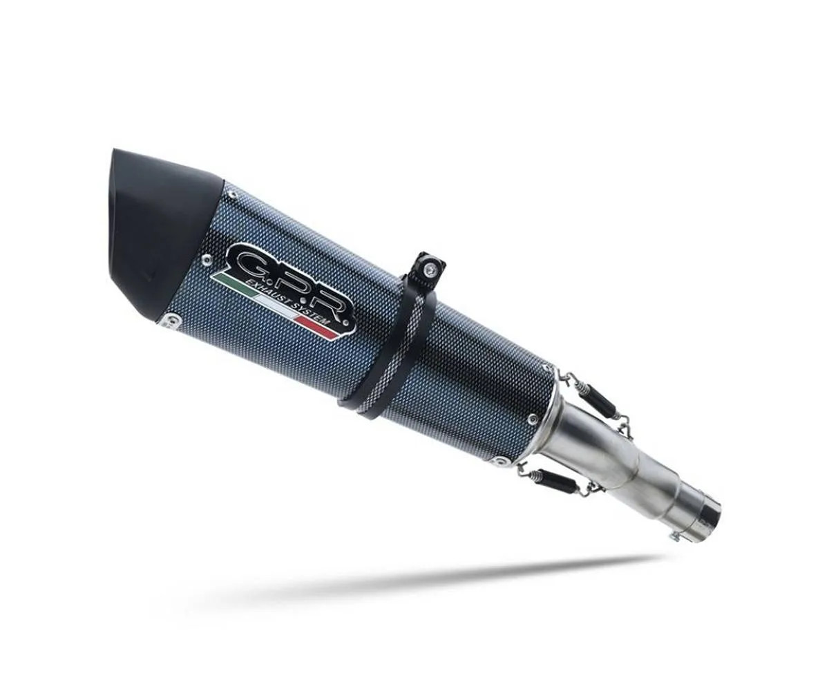Cata Gpr Exhaust Muffler New GP Evo Poppy Ducati Hyperstrada 821 2013 2016