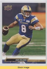 2023 Upper Deck CFL Gold Zach Collaros Zach Callaros #33 READ 16vq