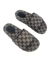 Gucci New In Box GG Logo Slides
