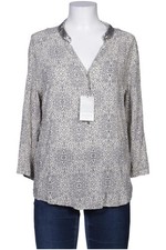 Cartoon Bluse Damen Oberteil Hemd Hemdbluse Gr. XXL Cremeweiß #647rwki