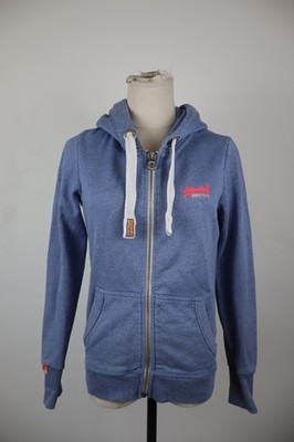 SUPERDRY Orange Label Kapuzenpullover Damen XS Regular Vintage Sweatshirt