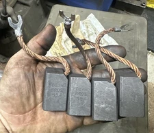 Qty:4 Hobart Bros 554 Welder Generator Motor Brushes Carbon Replacement