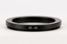 Filter Adapter 52-43 52mm - 43mm Adaptor Ring