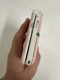 Nintendo 3DS XL 3D Handheld System Pink/White with 4GB SD Card Works SPR-001 USA