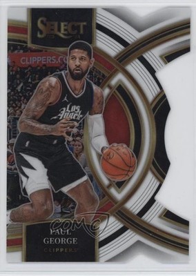 2023 Panini Select Premier Level White Prizm Die-Cut /149 Paul George #187 1s2h