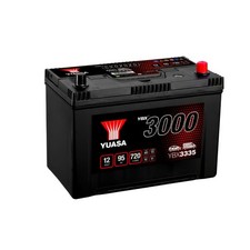 YUASA Car Battery 12V 95Ah 720A B1 T1 SMF Fits Mitsubishi Outlander 2.2 DI-D 4WD