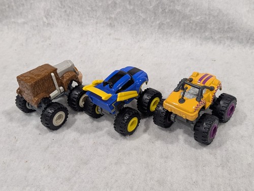 Lotto 7 Blaze and the Monster Machines pressofusi Zeg Stripes Gasquatch Pickle Ninja - Foto 7 di 7