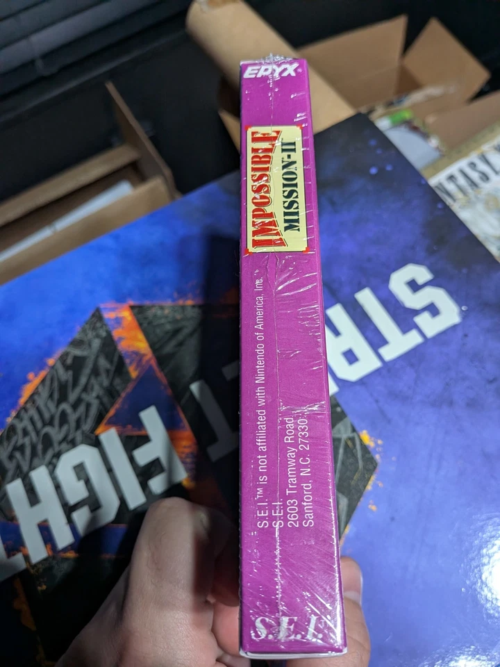 Impossible Mission II (Nintendo Entertainment System, 1990) New, Sealed - Image 3 of 4