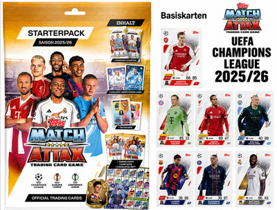 Topps Match Attax Champions League 2025/2026 Basiskarten