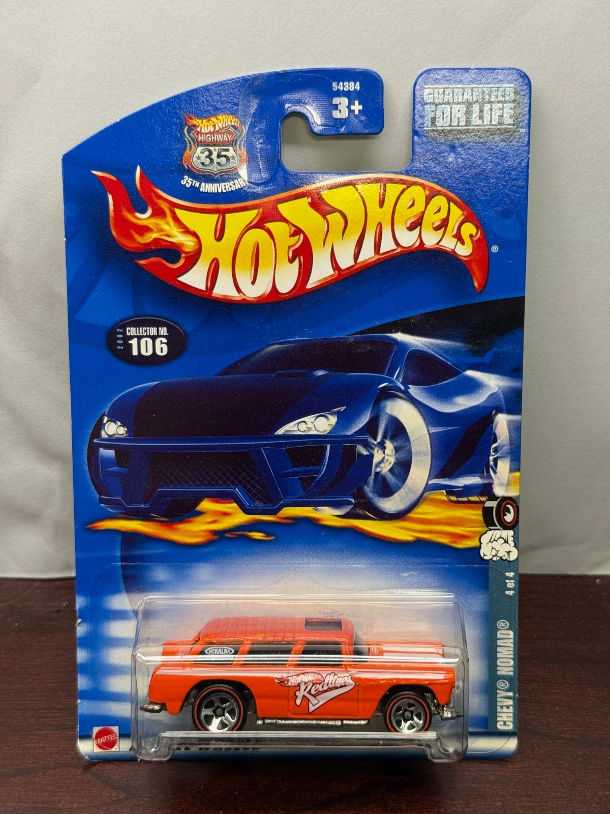 2002 Hot Wheels Chevy Nomad #106