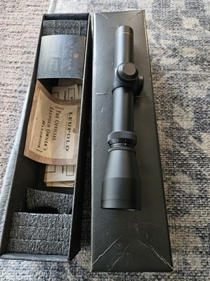 Leupold Vari-x ii 1-4x20mm Heavy Duplex Shotgun Scope. Matte. Original Box. VX-2