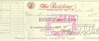 Washington Redskins Dion Talbert Signed Autographed Check 1973 Football