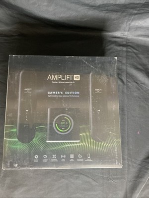 Ubiquiti AmpliFi Mesh Wi-Fi System -Gamers Edition (Router & AP) HD Black SEALED