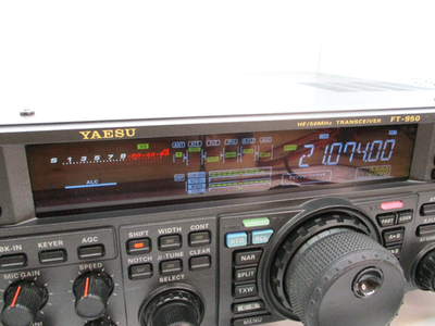 Yaesu FT-950 100W ＋ SCU-17 HF/50MHz Ham Radio Operation confirmed