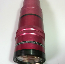 Buhl Optical Series SF7 5.8-10.2 F: 3:2 Red Telephoto Projection Lens USA