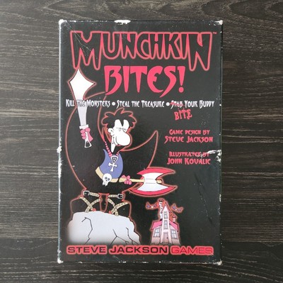 Munchkin Bites! Card Game Steve Jackson Games Dork Tower Games