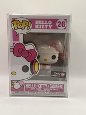 Funko Pop! Sanrio Gamer Hello Kitty Gamestop Exclusive Vinyl Figure # 26 Vaulted