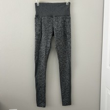 Athleta Exhale Heel Tight Women’s S Grey Athleisure Activewear Stretch Gym Yoga