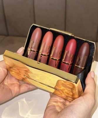 MAC Gold Standard Matte Lipstick 5 Piece Kit with Exclusive