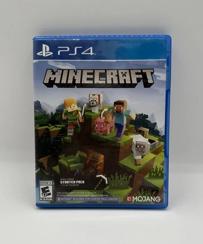 Minecraft Starter Collection (Sony PlayStation 4 PS4, 2019)