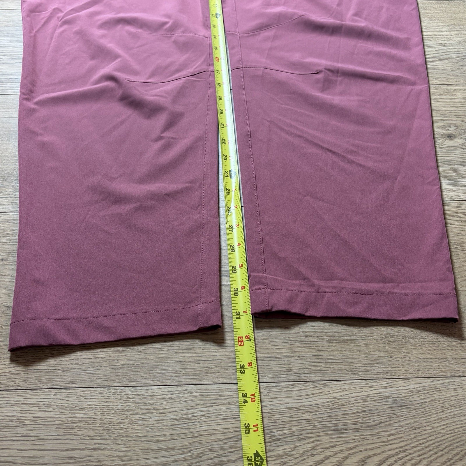 Fabletics Straight Button Pink Drawstring XXL Poc… - image 3