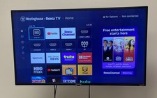 Westinghouse 43" 4K Ultra HD Roku Smart TV w/Wall Mount Bracket