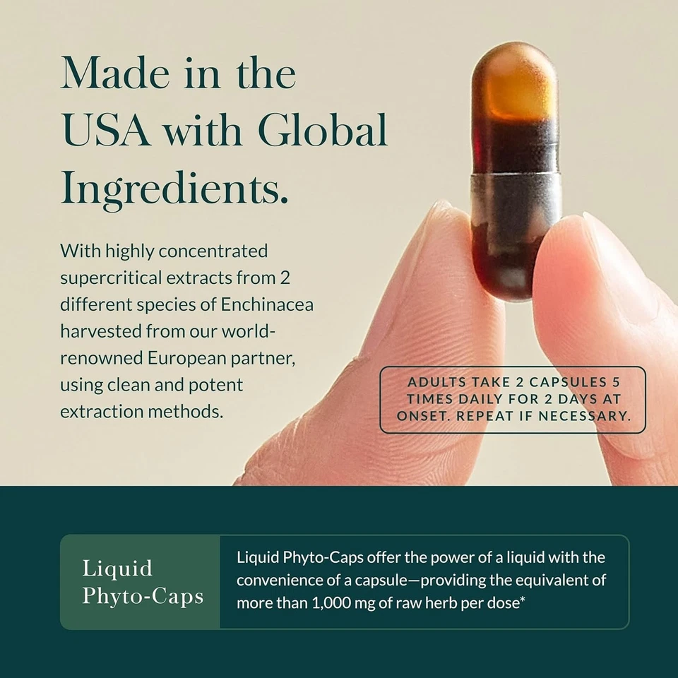 Gaia Herbs Quick Defense - Fast-Acting Immune Support Supplement - 40 Cap - Image 4 of 4