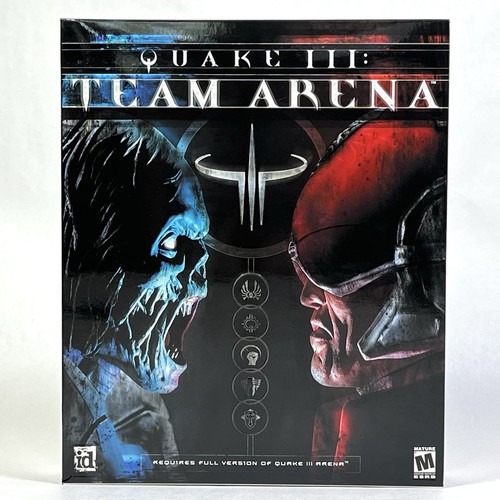 Vintage QUAKE III: TEAM ARENA leere BIG BOX ONLY - Windows PC 2000 - sehr guter Zustand - Bild 5 von 12