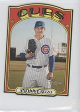 2021 Topps Heritage 1972 Die-Cuts Anthony Rizzo #72DC-16 0y2d