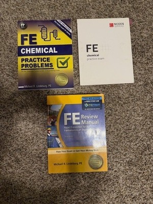 NCEES Chemical FE Review Materials Bundle