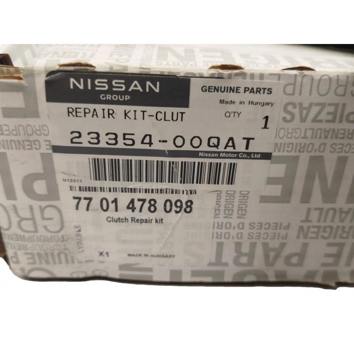 Kit embrayage pour Nissan X-Trail et Espace IV avec disque en acier allié haute durabilité