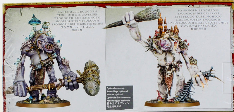 Warhammer AoS Gloomspite Gitz Dankhold Troggoth / Troggboss NEW NO BOX