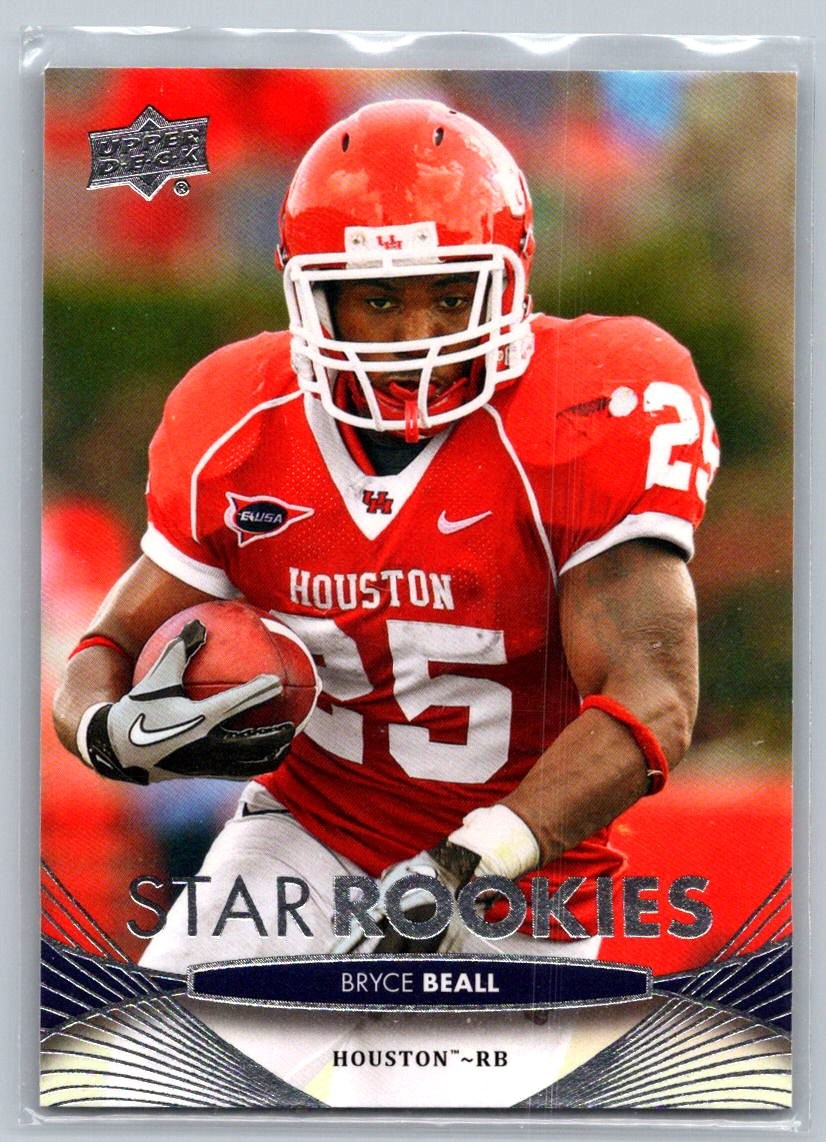 Bryce Beall 64 2012 Upper Deck Houston Cougars Card