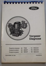 Ford Vergaser Diagnose aus Juli 1969 für V4+V6-Motoren
