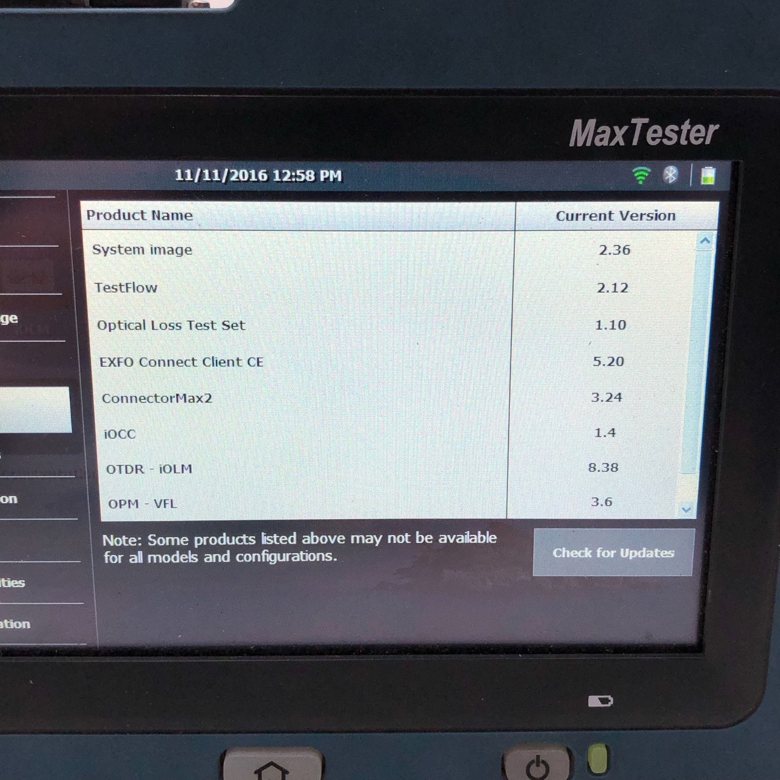 EXFO MAX-730C-SM8-EA-RF MaxTester 730C OTDR IOLM IADV 1310/1550/1625 w/ Adapter