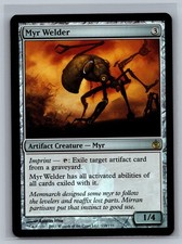 Magic The Gathering Mirrodin Besieged Myr Welder #118/155 Foil MTG TCG CCG