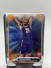 2023-24 Topps Chrome - Isaiah Wong #80 (RC)