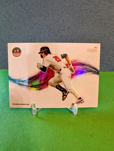 AJ GRACIA Color Blast Case Hit 2026 Panini Stars & Stripes USA Baseball 🇺🇸